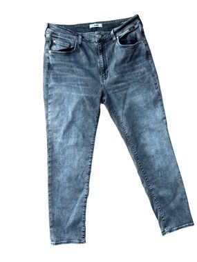Mavi Kathleen Slim Boyfriend Jeans In Grey